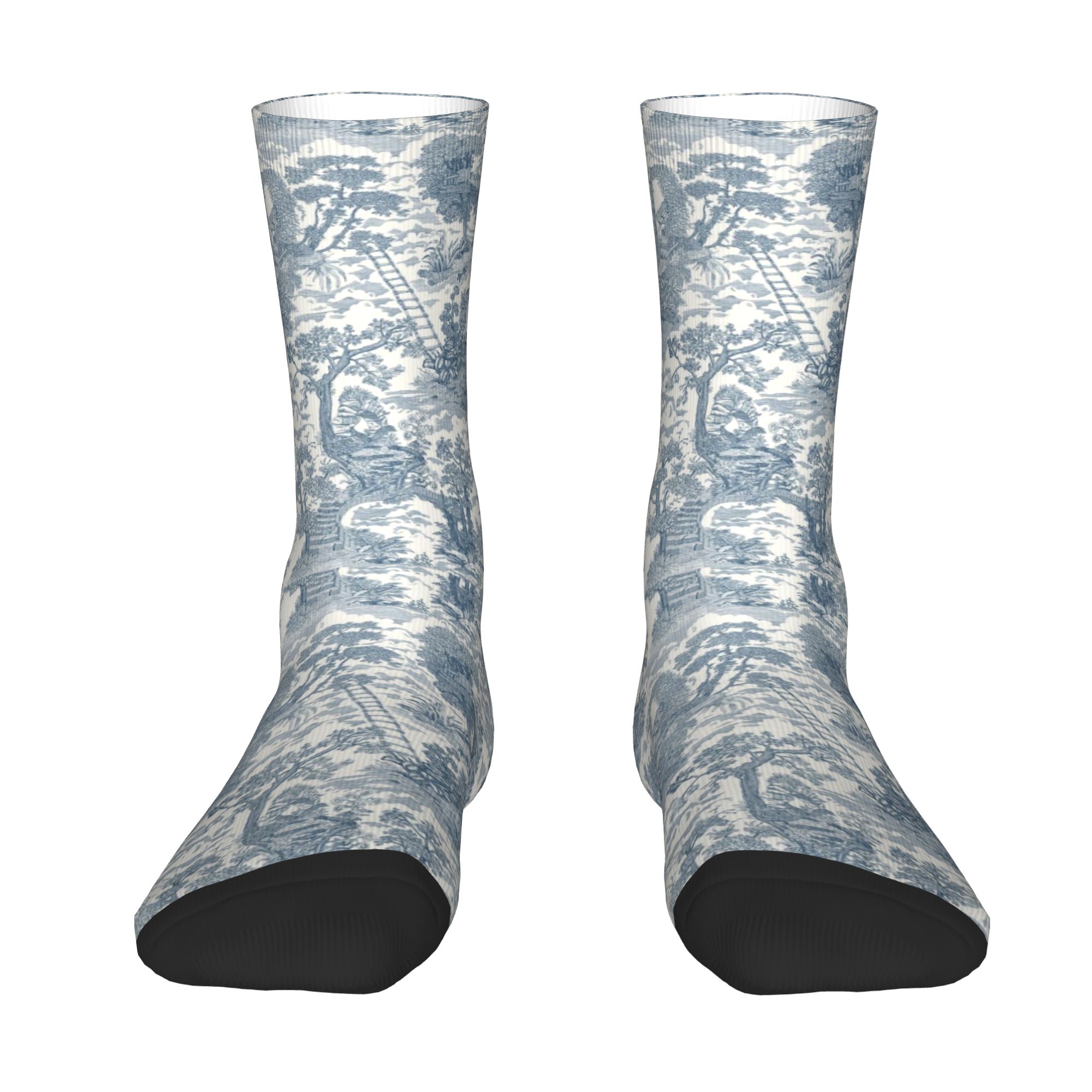 Vintage Fashion De - Calcetines Personalizados Vintage Toile De Jouy