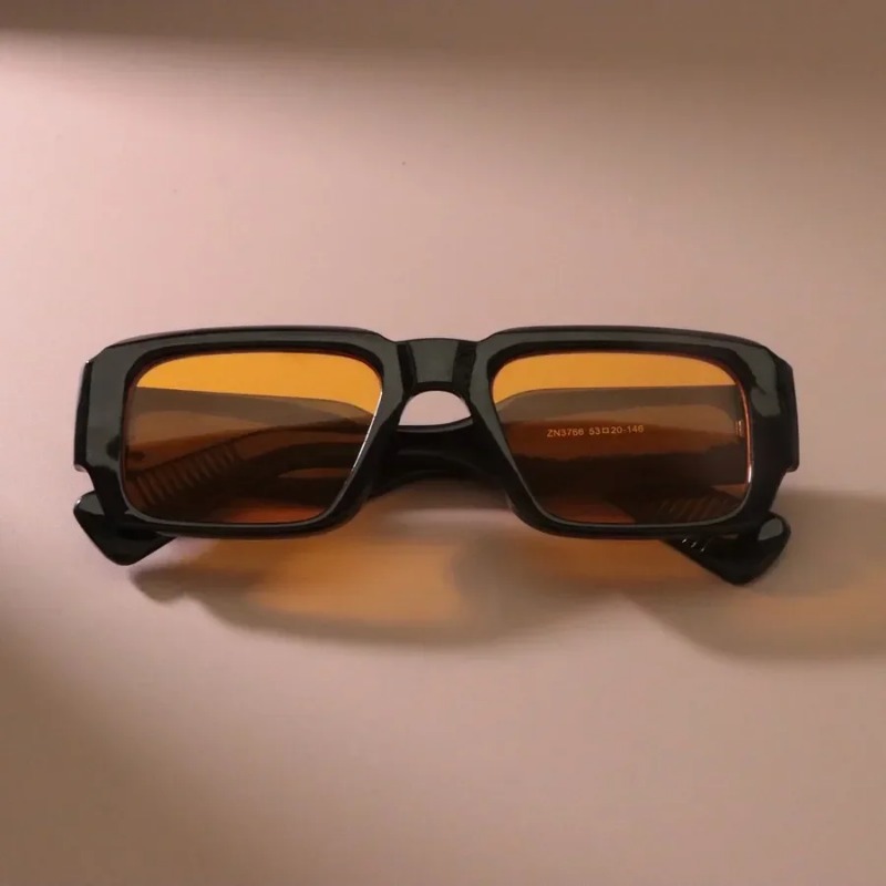 Vintage Fashion De - Gafas de Sol Cuadradas Retro para
