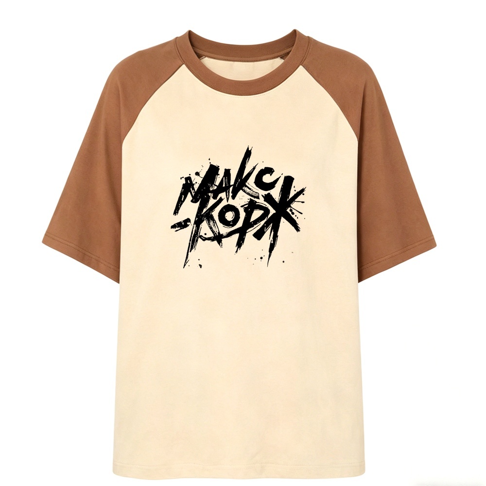 Retro Vintage Korean Fashion - Camiseta Max Korzh para mujer, estilo