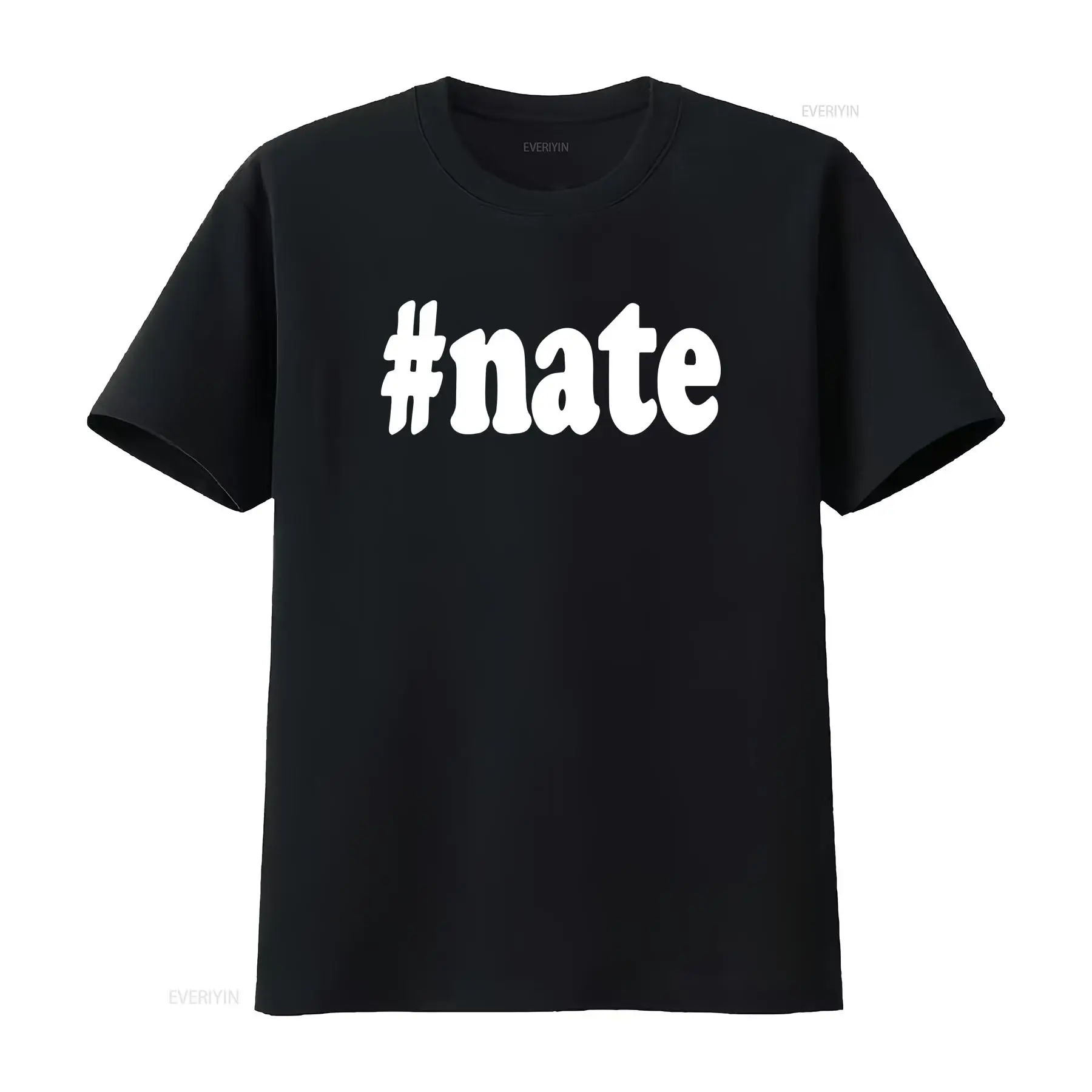Vintage Fashion Hashtags - Camiseta Nate con Hashtag Nathan Diaz,