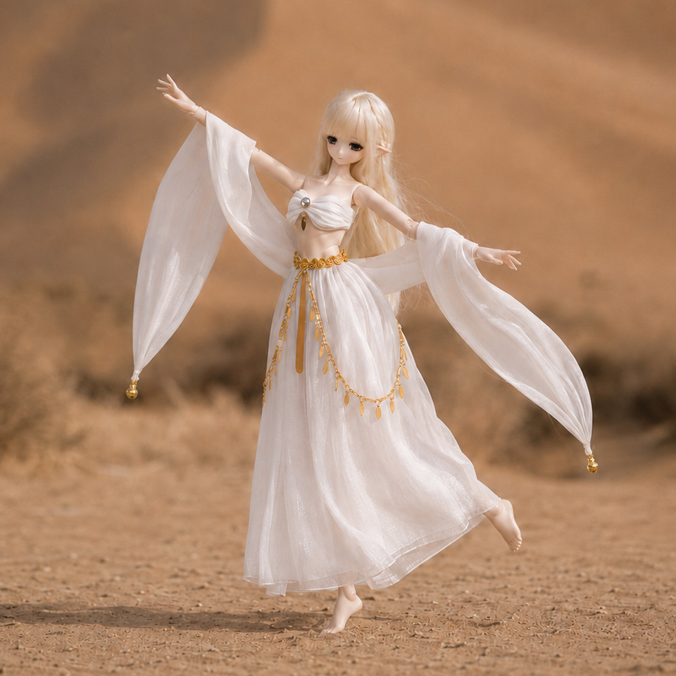 Vintage Fashion Dolls - Vestido de diosa griega vintage para