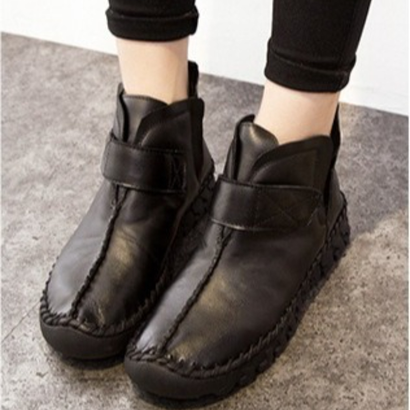 Vintage Fashion Rome - 2025 nuevas botas de cuero genuino