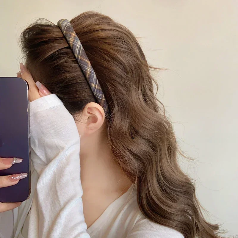 Diadema elegante con bisel a c - Retro Vintage Korean Fashion reseña y precio