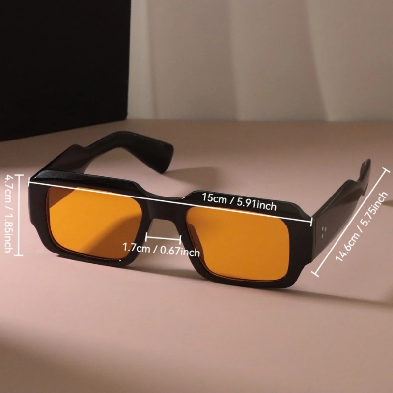 Gafas de Sol Cuadradas Retro p - Vintage Fashion De reseña y precio