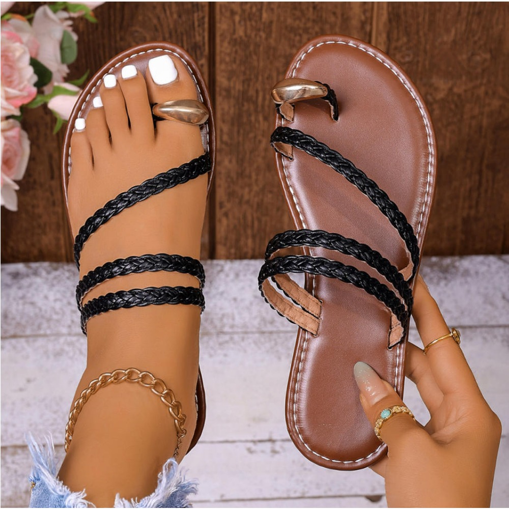 Sandalias Vintage de Punta Pla - Vintage Fashion Rome reseña y precio