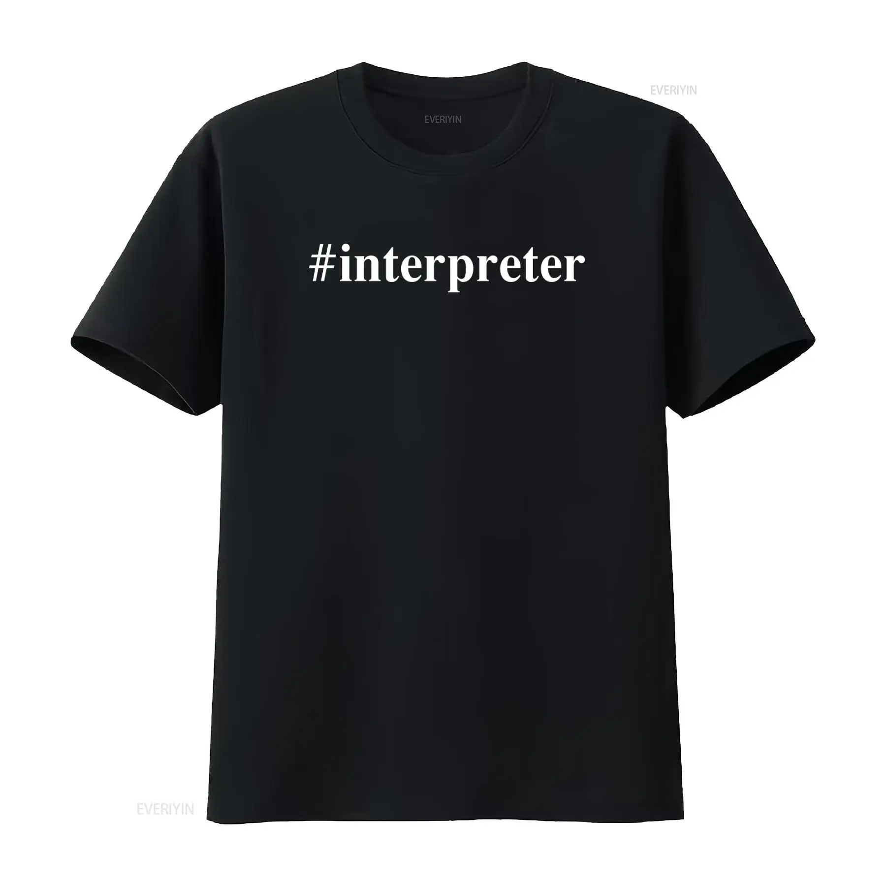 Camiseta de intérprete para li - Vintage Fashion Hashtags reseña y precio