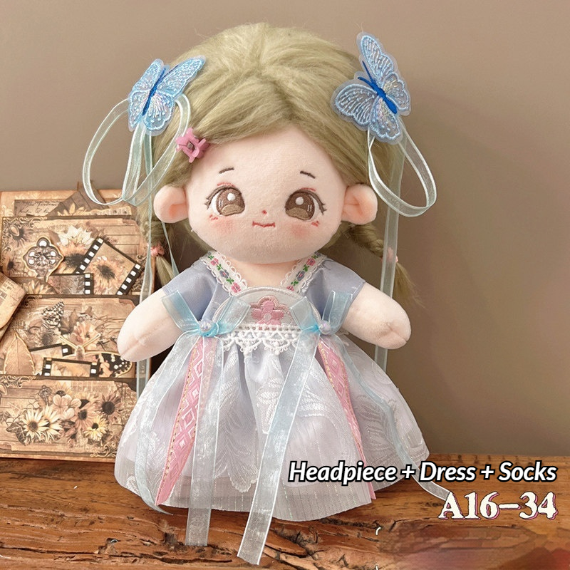 Traje de muñeca Hanfu de estil - Vintage Fashion Dolls reseña y precio
