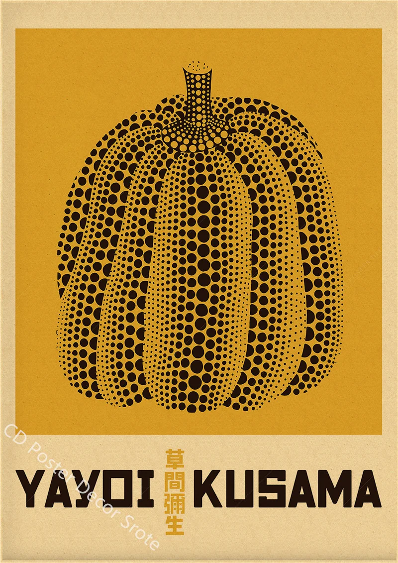 Póster de exposición de Yayoi  - Vintage Fashion Wallpaper reseña y precio
