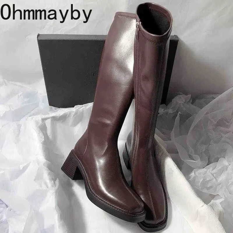 Botas hasta la rodilla De tacó - Vintage Fashion De reseña y precio