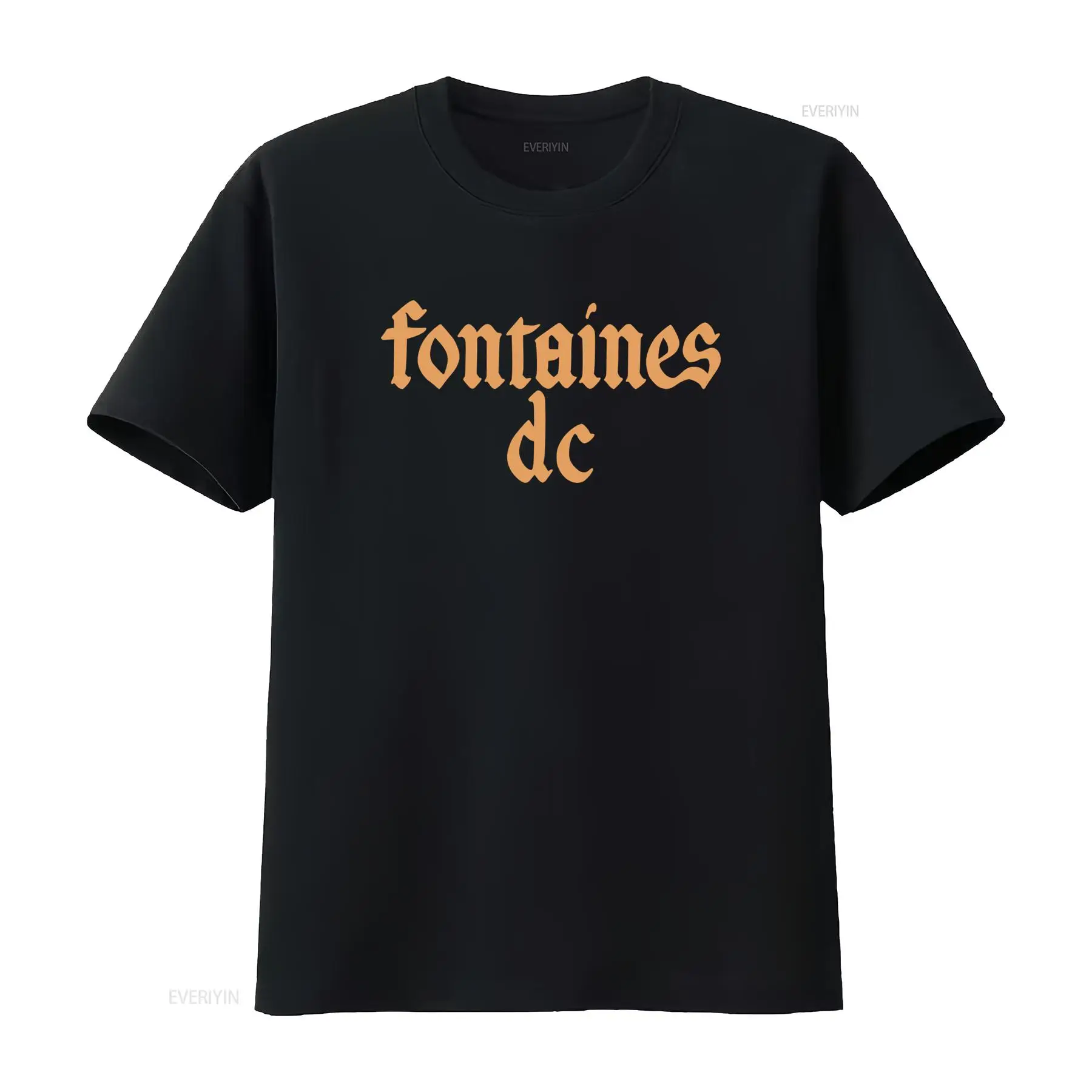 Camiseta negra 'Gothic Logo' d - Vintage Flannel Shirt reseña y precio