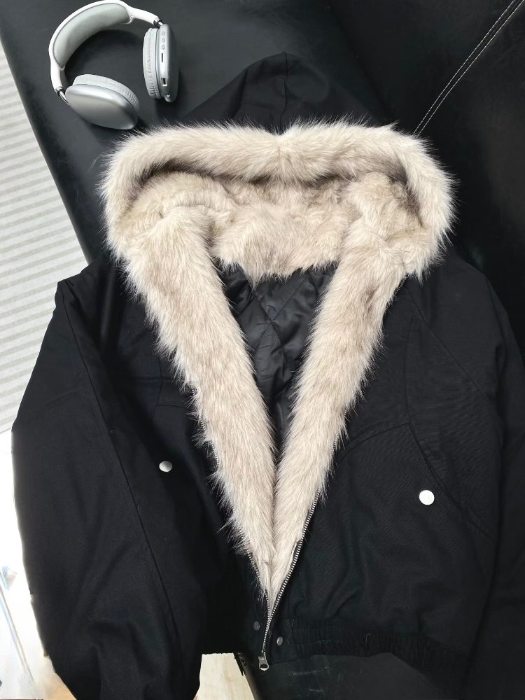 Parkas y Abrigos de Piel Sinté - Retro Vintage Korean Fashion reseña y precio