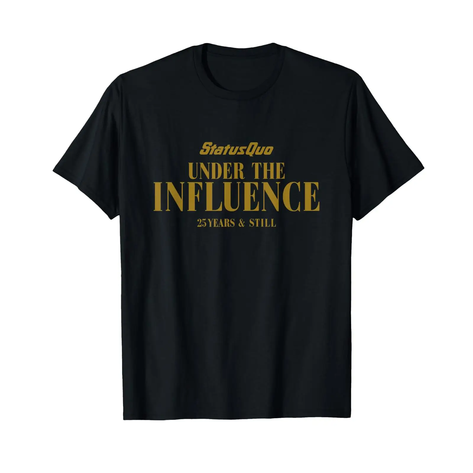 Camiseta negra Status Quo Unde - Vintage Fashion Influencers reseña y precio