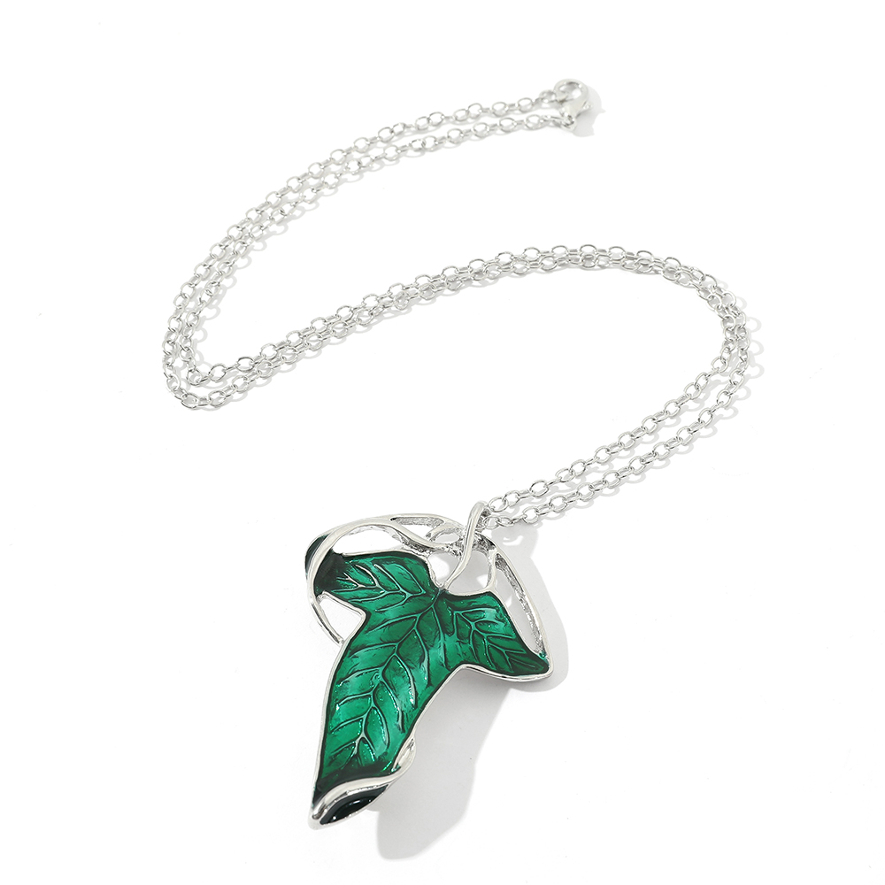 Collar con Colgante de Hoja Ve - Vintage Fashion Jewelry Necklaces reseña y precio