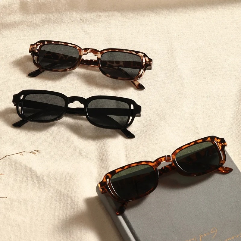 Gafas de Sol Rectangulares de  - Vintage Fashion Girl reseña y precio