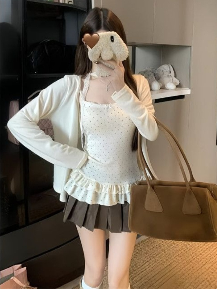 Conjunto de 2 piezas de blusa  - Retro Vintage Korean Fashion reseña y precio