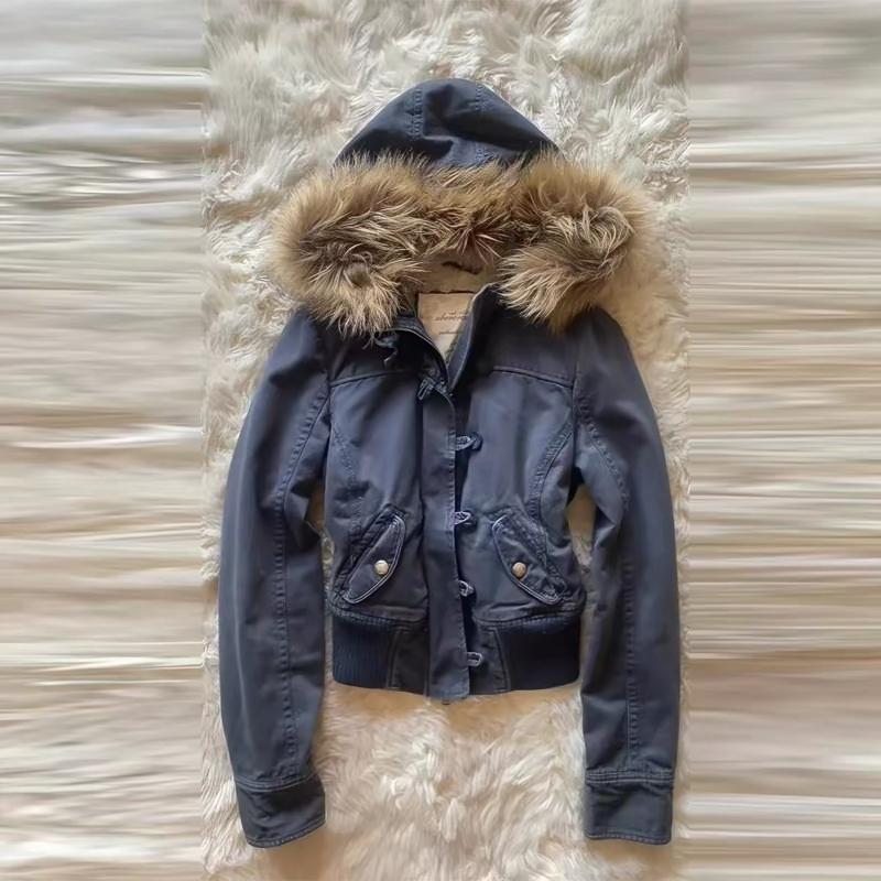 Parkas y Abrigos de Piel Sinté - Retro Vintage Korean Fashion reseña y precio