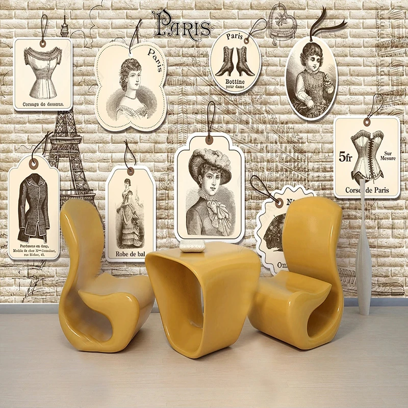Papel Tapiz Fotográfico 3D con - Vintage Fashion Wallpaper reseña y precio