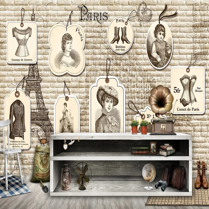 Papel Tapiz Fotográfico 3D con - Vintage Fashion Wallpaper reseña y precio