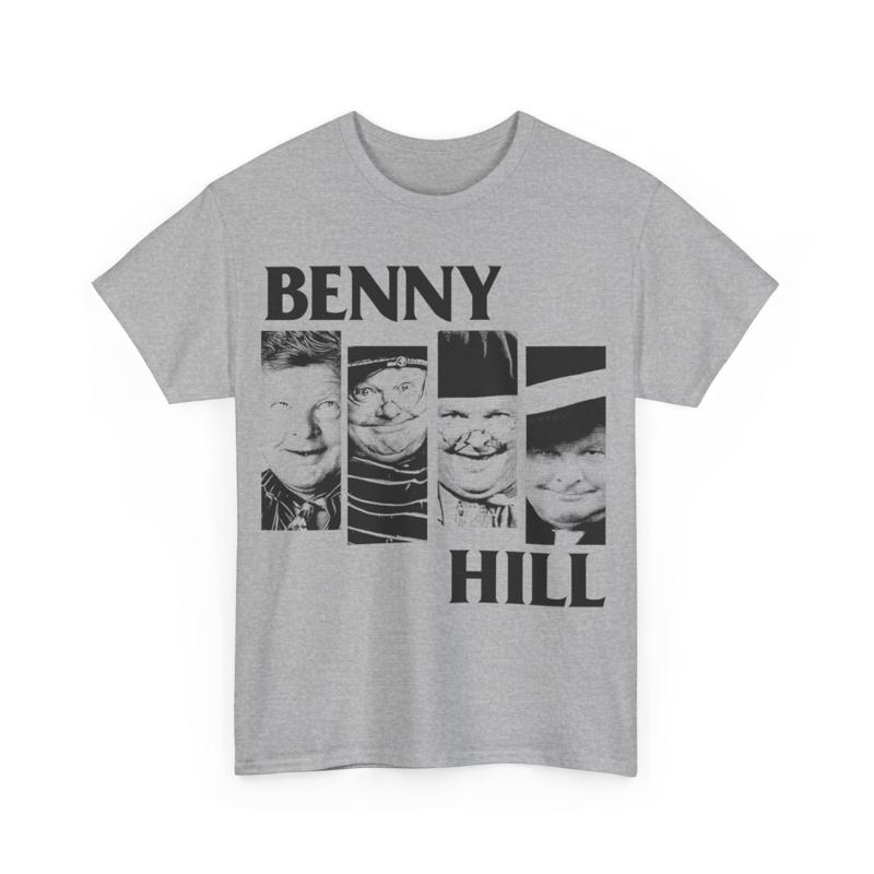 Benny Hill camiseta divertida  - Vintage Flannel Shirt reseña y precio