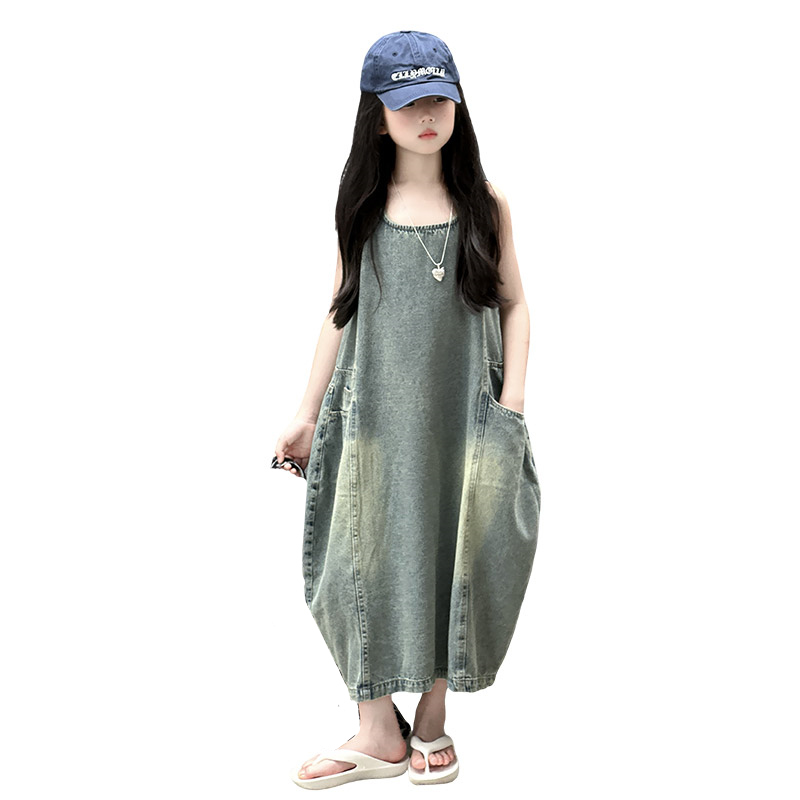 Vintage azul niños niñas alta  - Vintage Fashion Girl reseña y precio