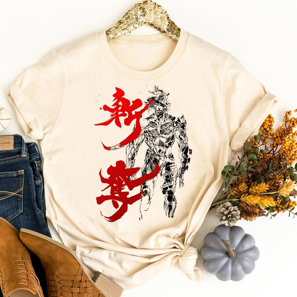 Camiseta Metal Gear Solid para - Retro Vintage Korean Fashion reseña y precio