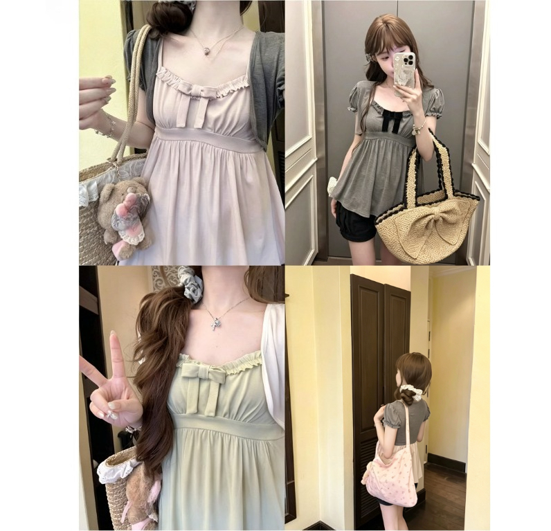 Conjunto de Dos Piezas Estilo  - Retro Vintage Korean Fashion reseña y precio