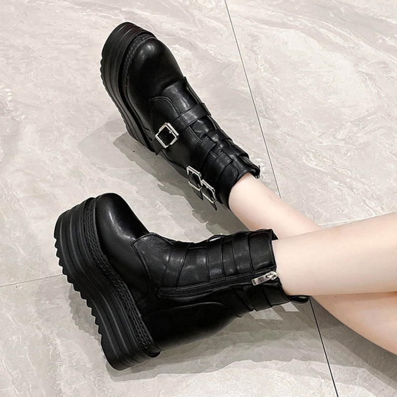 2025 nuevo 13cm PU mujeres oto - Vintage Fashion Rome reseña y precio