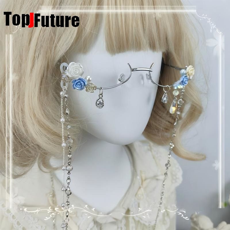 Gafas de media montura florale - Vintage Fashion Girl reseña y precio