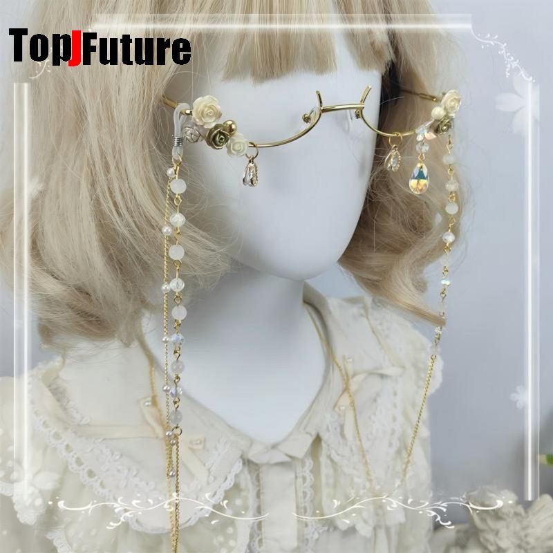 Gafas de media montura florale - Vintage Fashion Girl reseña y precio