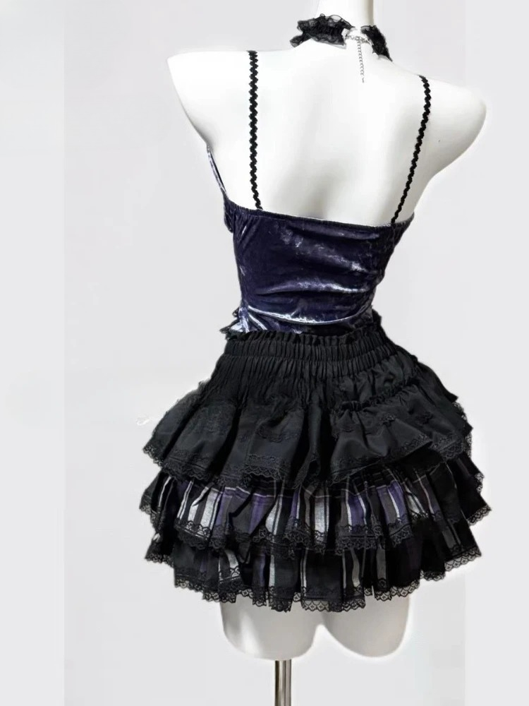 Conjunto Retro Sexy de dos pie - Retro Vintage Korean Fashion reseña y precio