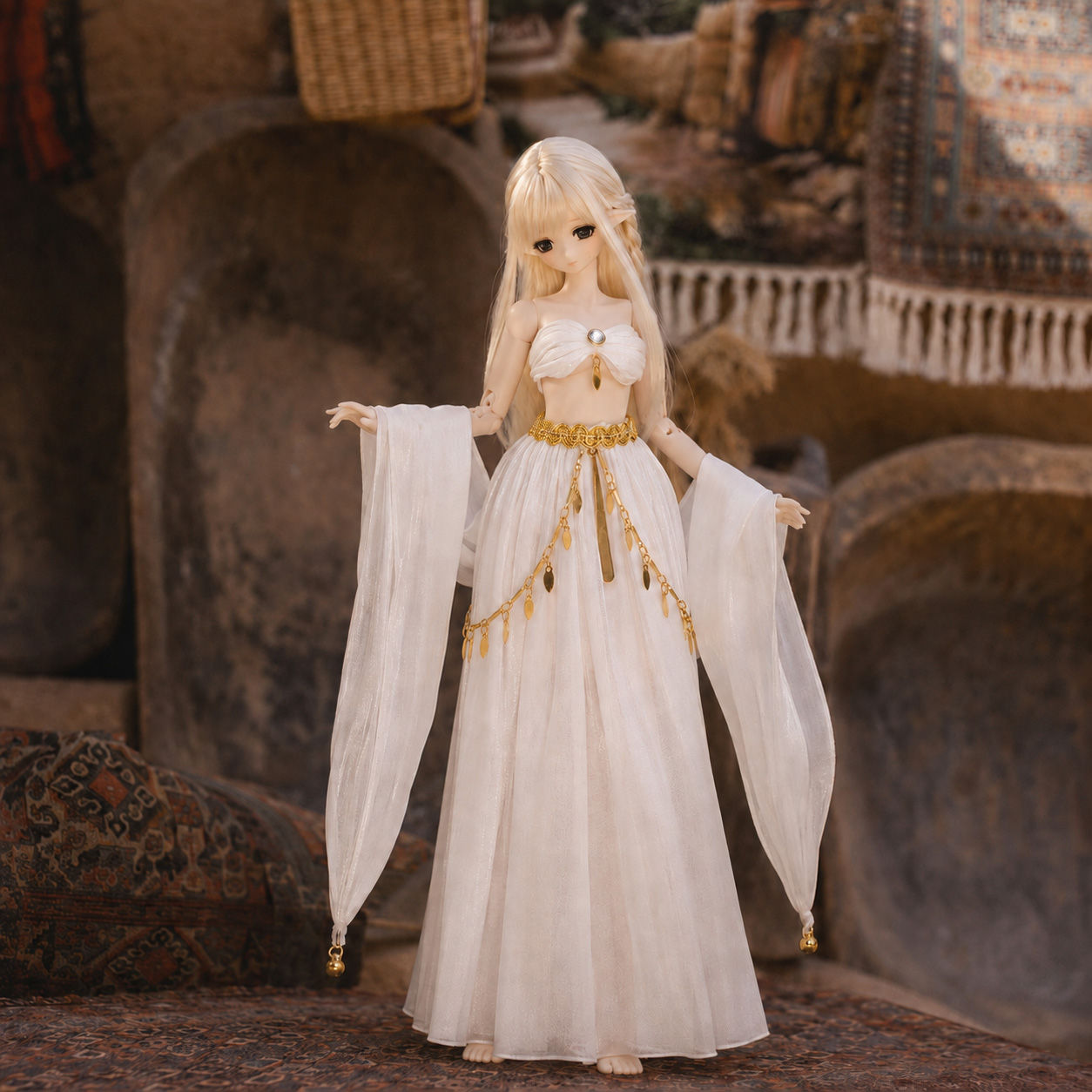 Vestido de diosa griega vintag - Vintage Fashion Dolls reseña y precio